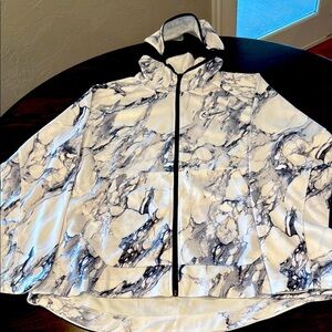 Nike Marble Print Hooded Jacket. Size XL